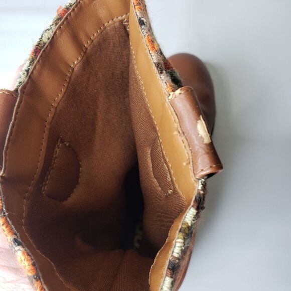 Soda Aztec Tapestry Chunky Heel Baggy Buckle Boots – Size 7.5 - Picture 16 of 16